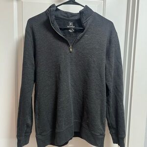 8 Other Reasons Men's Charcoal Zip-Up Sweater